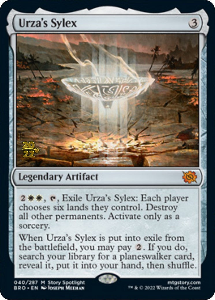 Urza's Sylex [The Brothers' War: Prerelease Promos] | Exor Games New Glasgow