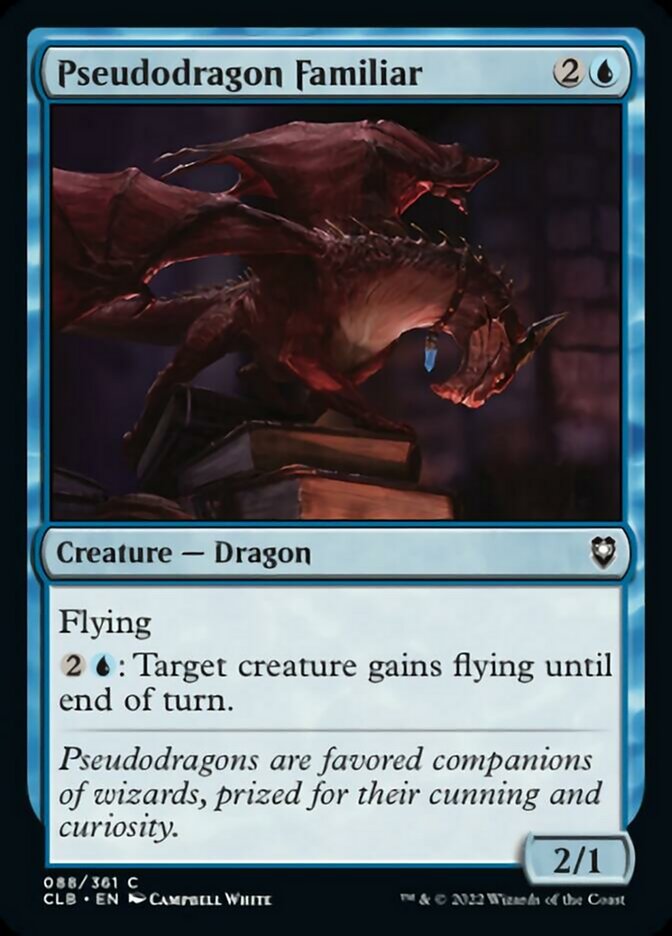 Pseudodragon Familiar [Commander Legends: Battle for Baldur's Gate] | Exor Games New Glasgow