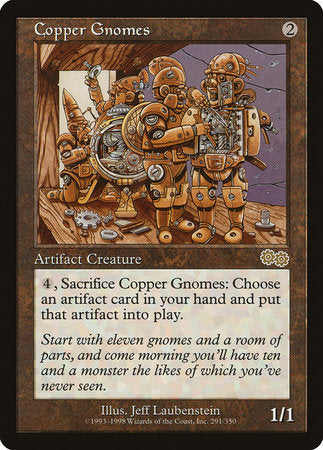 Copper Gnomes [Urza's Saga] | Exor Games New Glasgow