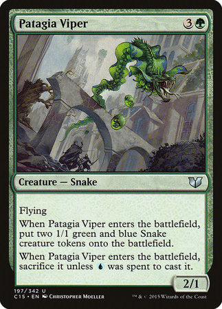 Patagia Viper [Commander 2015] | Exor Games New Glasgow