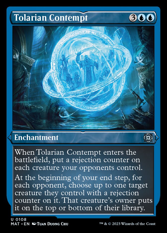 Tolarian Contempt (Foil Etched) [March of the Machine: The Aftermath] | Exor Games New Glasgow