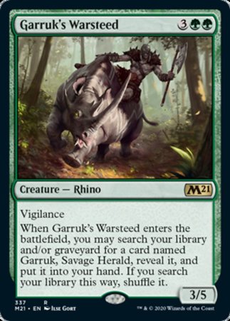 Garruk's Warsteed [Core Set 2021] | Exor Games New Glasgow