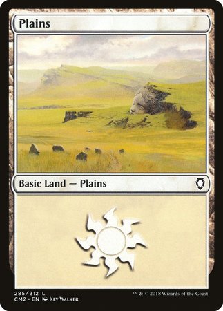 Plains (285) [Commander Anthology Volume II] | Exor Games New Glasgow