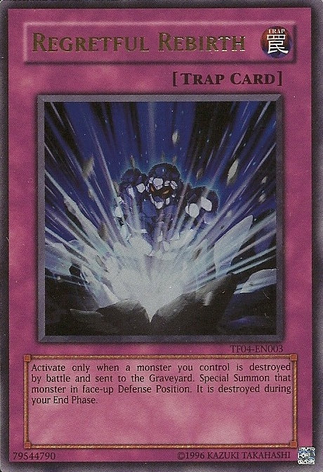 Regretful Rebirth (5D's Tag Force 4) [TF04-EN003] Ultra Rare | Exor Games New Glasgow