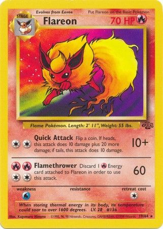 Flareon (19/64) [Jungle Unlimited] | Exor Games New Glasgow