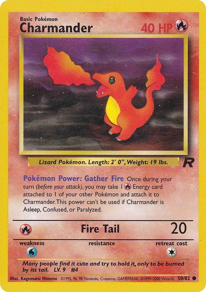 Charmander (50/82) [Team Rocket Unlimited] | Exor Games New Glasgow