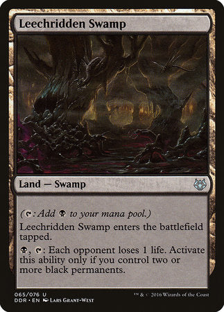 Leechridden Swamp [Duel Decks: Nissa vs. Ob Nixilis] | Exor Games New Glasgow