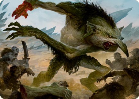 Troll Art Card [Dungeons & Dragons: Adventures in the Forgotten Realms Art Series] | Exor Games New Glasgow