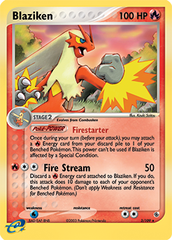 Blaziken (3/109) [EX: Battle Stadium] | Exor Games New Glasgow