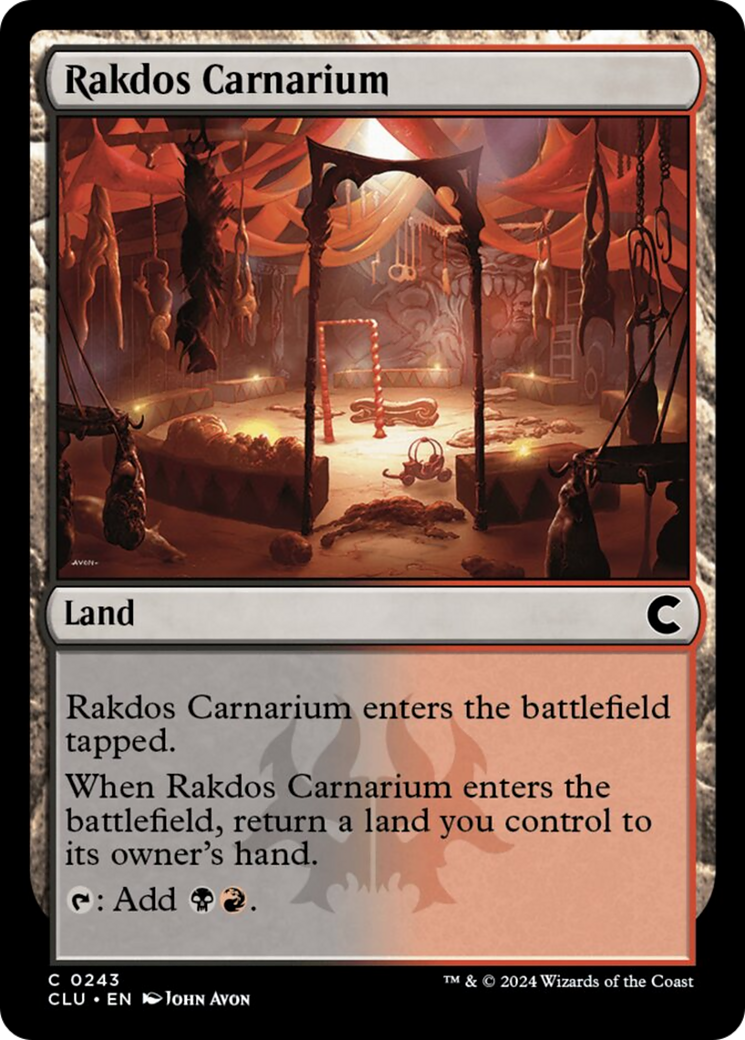 Rakdos Carnarium [Ravnica: Clue Edition] | Exor Games New Glasgow