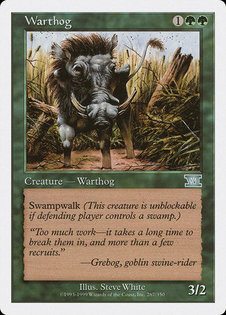 Warthog [Classic Sixth Edition] | Exor Games New Glasgow