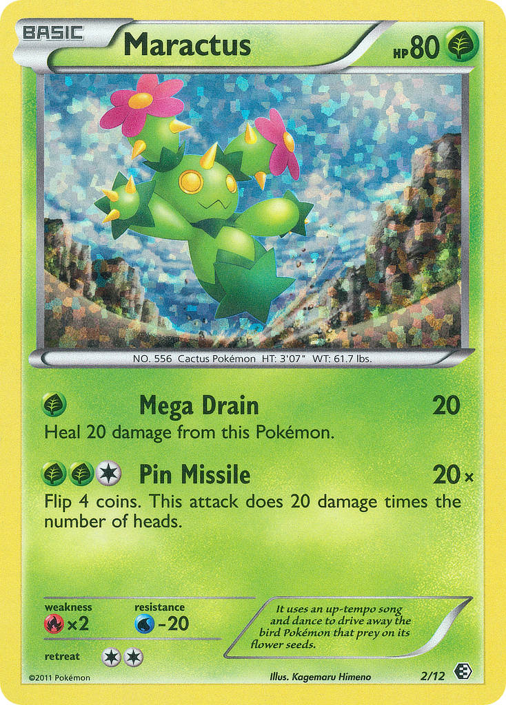 Maractus (2/12) [McDonald's Promos: 2011 Collection] | Exor Games New Glasgow