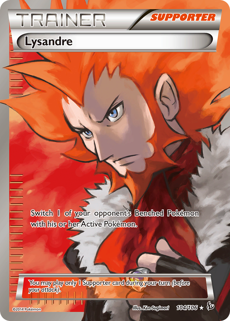 Lysandre (104/106) [XY: Flashfire] | Exor Games New Glasgow