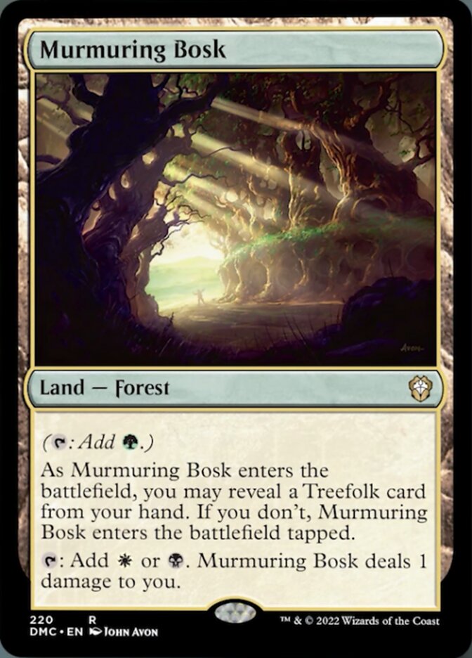 Murmuring Bosk [Dominaria United Commander] | Exor Games New Glasgow