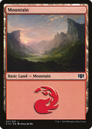 Mountain (331) [Commander 2014] | Exor Games New Glasgow