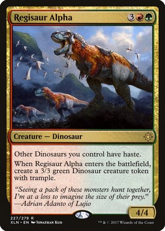 Regisaur Alpha [Ixalan] | Exor Games New Glasgow