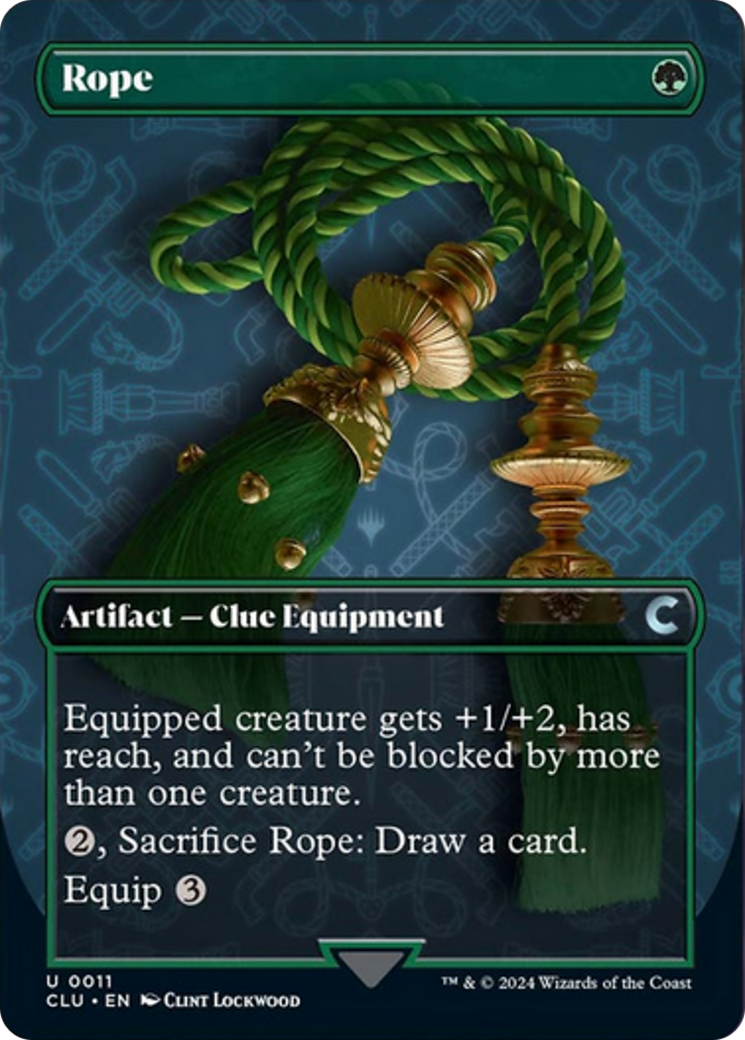 Rope (Borderless) [Ravnica: Clue Edition] | Exor Games New Glasgow