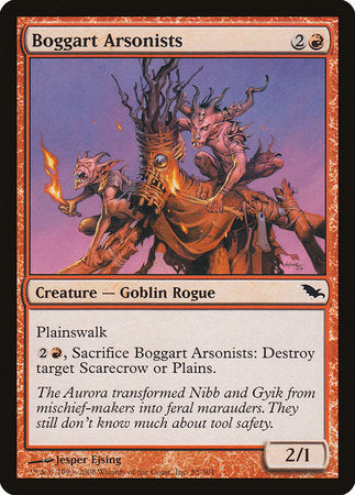 Boggart Arsonists [Shadowmoor] | Exor Games New Glasgow