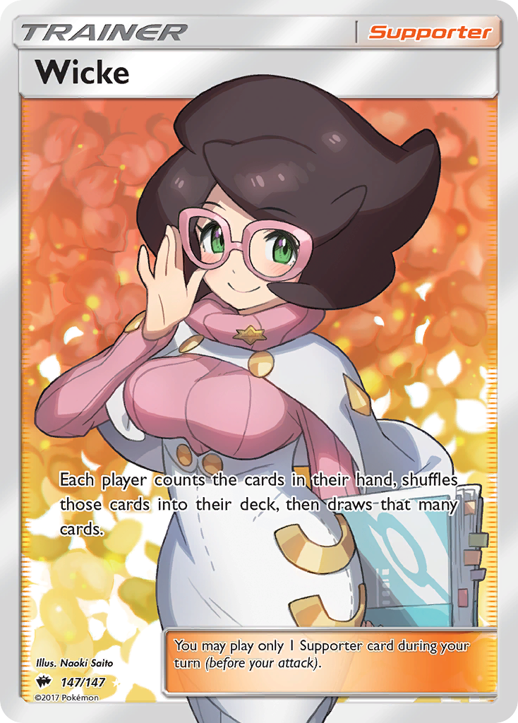 Wicke (147/147) [Sun & Moon: Burning Shadows] | Exor Games New Glasgow