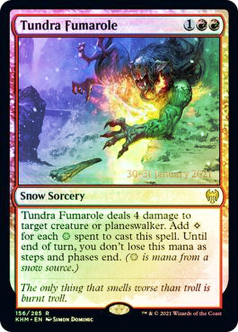 Tundra Fumarole  [Kaldheim Prerelease Promos] | Exor Games New Glasgow