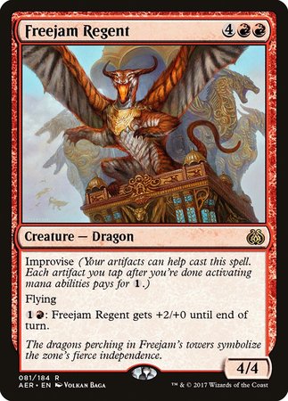 Freejam Regent [Aether Revolt] | Exor Games New Glasgow