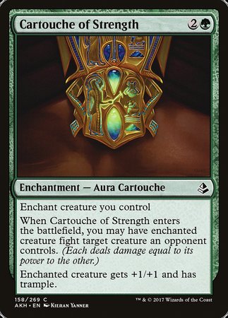 Cartouche of Strength [Amonkhet] | Exor Games New Glasgow