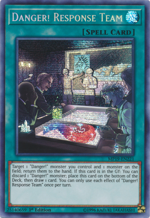 Danger! Response Team [MP19-EN221] Prismatic Secret Rare | Exor Games New Glasgow