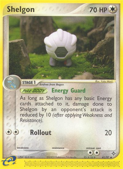 Shelgon (41/97) [EX: Dragon] | Exor Games New Glasgow