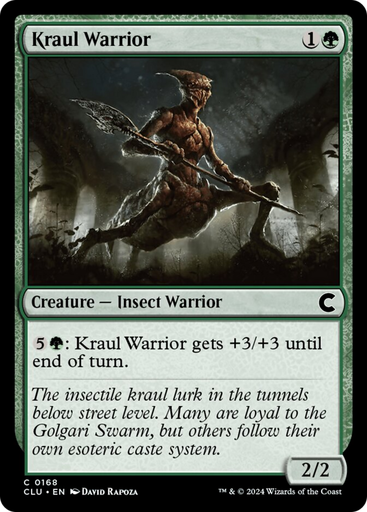 Kraul Warrior [Ravnica: Clue Edition] | Exor Games New Glasgow