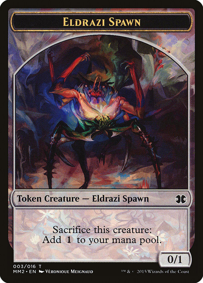 Eldrazi Spawn (003/016) [Modern Masters 2015 Tokens] | Exor Games New Glasgow