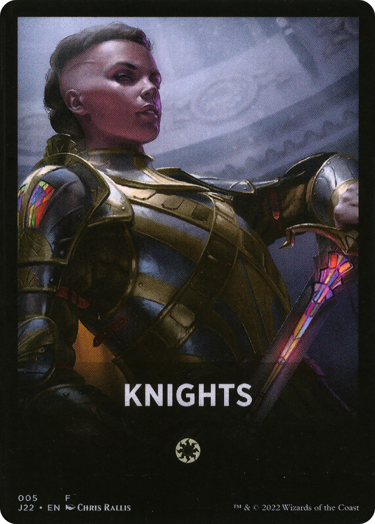 Knights Theme Card [Jumpstart 2022 Front Cards] | Exor Games New Glasgow