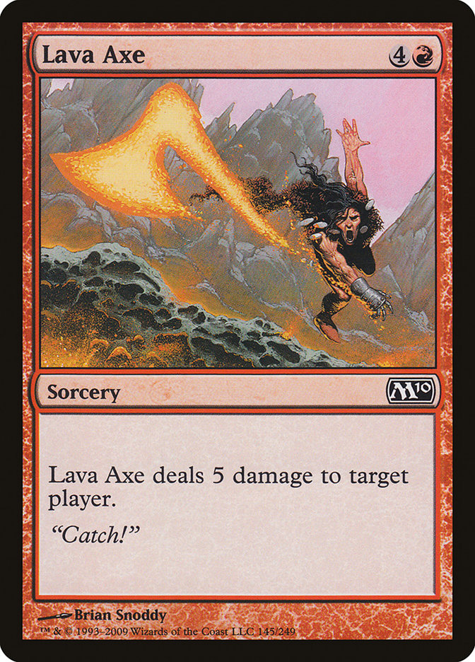 Lava Axe [Magic 2010] | Exor Games New Glasgow