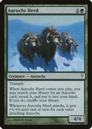 Aurochs Herd [Coldsnap] | Exor Games New Glasgow