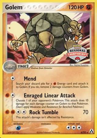 Golem (6/92) (Regional Championship Promo) [EX: Legend Maker] | Exor Games New Glasgow