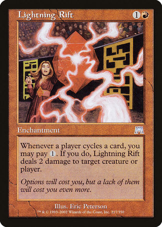 Lightning Rift [Onslaught] | Exor Games New Glasgow