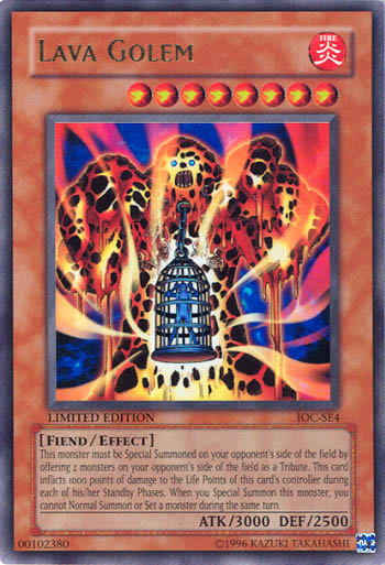 Lava Golem [IOC-SE4] Ultra Rare | Exor Games New Glasgow