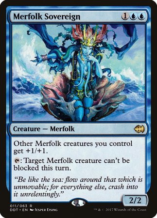 Merfolk Sovereign [Duel Decks: Merfolk vs. Goblins] | Exor Games New Glasgow