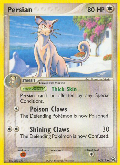 Persian (44/112) [EX: FireRed & LeafGreen] | Exor Games New Glasgow