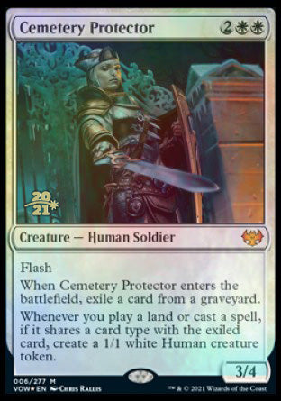 Cemetery Protector [Innistrad: Crimson Vow Prerelease Promos] | Exor Games New Glasgow