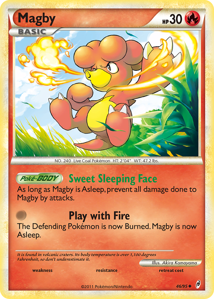 Magby (46/95) [HeartGold & SoulSilver: Call of Legends] | Exor Games New Glasgow