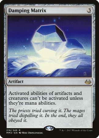 Damping Matrix [Modern Masters 2017] | Exor Games New Glasgow