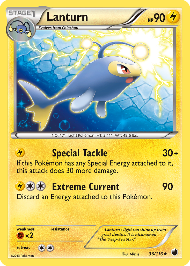 Lanturn (36/116) [Black & White: Plasma Freeze] | Exor Games New Glasgow