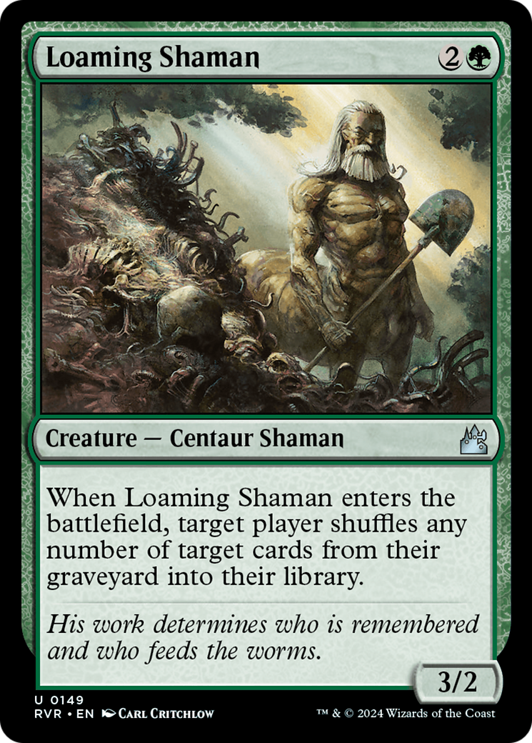 Loaming Shaman [Ravnica Remastered] | Exor Games New Glasgow