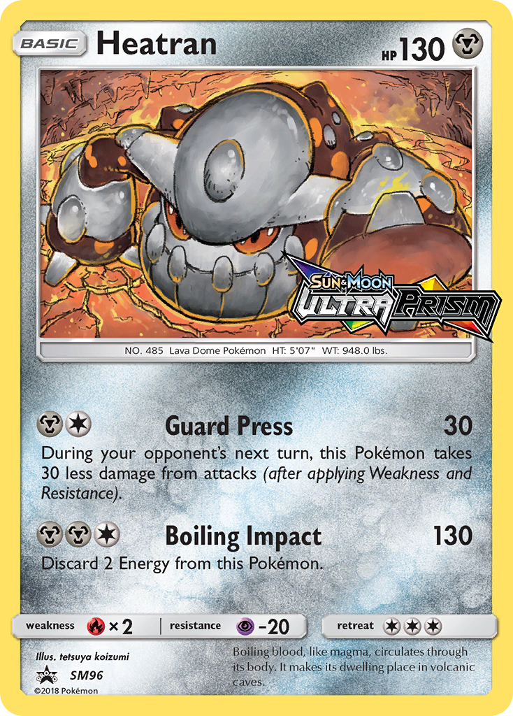 Heatran (SM96) [Sun & Moon: Black Star Promos] | Exor Games New Glasgow