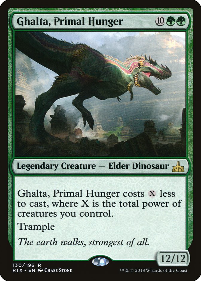 Ghalta, Primal Hunger [Rivals of Ixalan] | Exor Games New Glasgow