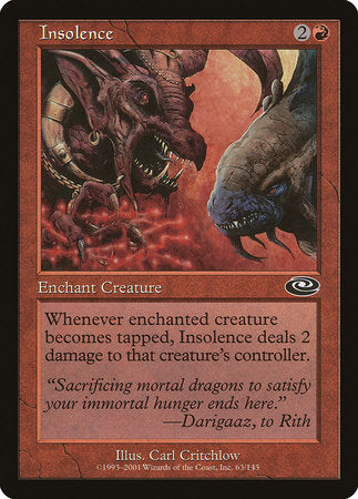 Insolence [Planeshift] | Exor Games New Glasgow