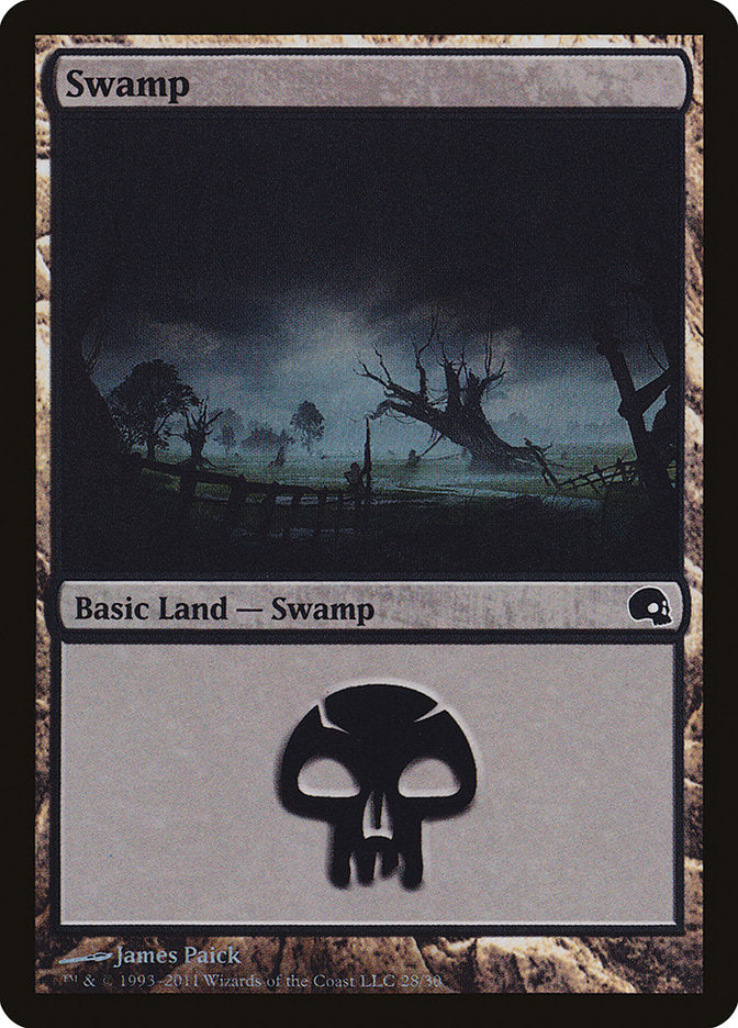 Swamp (28) [Premium Deck Series: Graveborn] | Exor Games New Glasgow