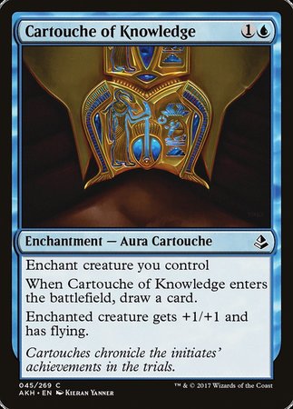 Cartouche of Knowledge [Amonkhet] | Exor Games New Glasgow