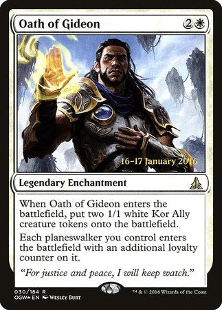 Oath of Gideon [Oath of the Gatewatch Promos] | Exor Games New Glasgow
