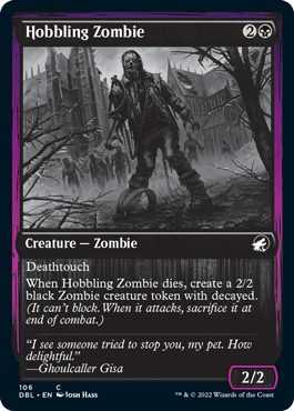 Hobbling Zombie [Innistrad: Double Feature] | Exor Games New Glasgow